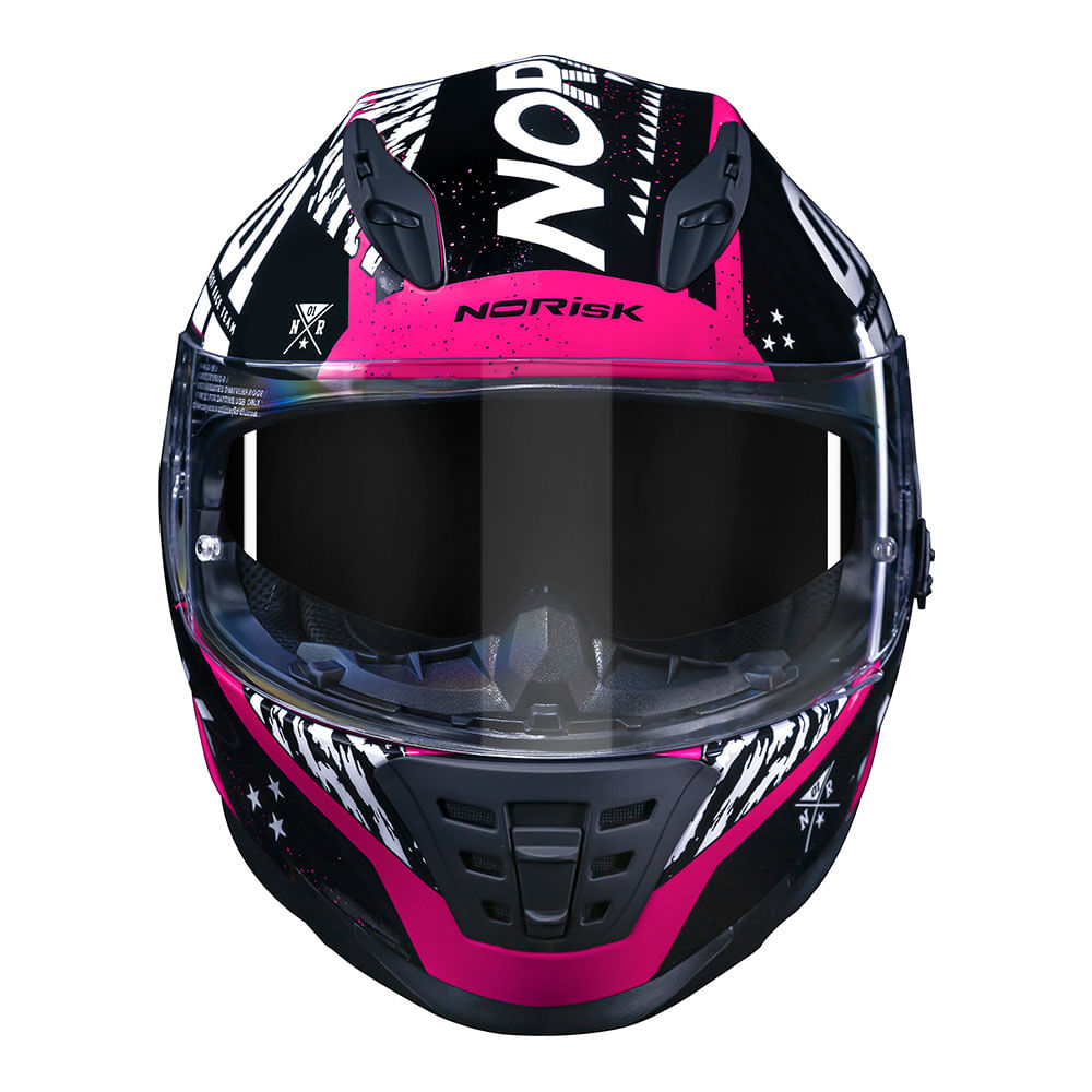 CAPACETE NORISK SOUL TOKYO ROSA - Imagem 4