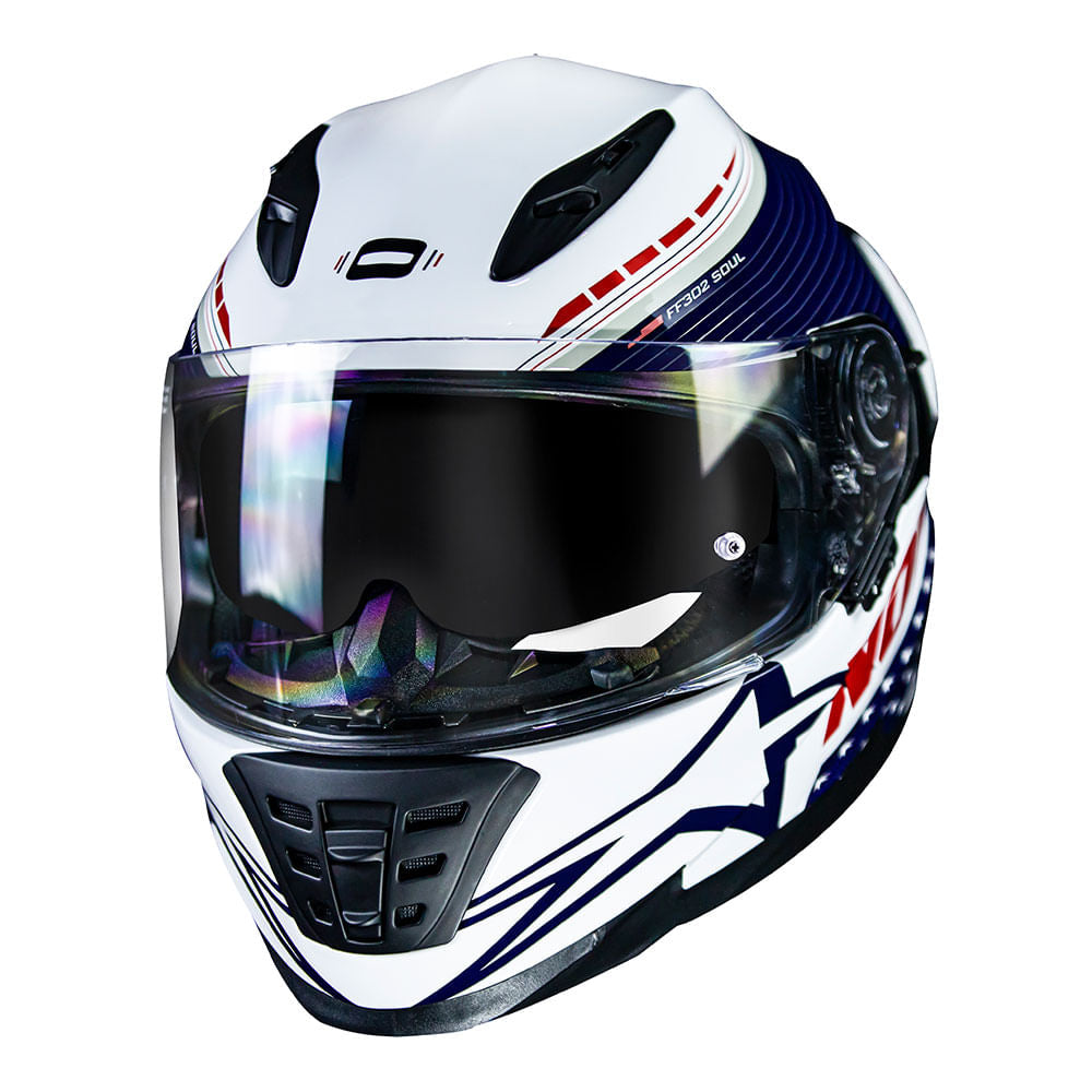CAPACETE NORISK SOUL GRAND PRIX USA - Imagem 5