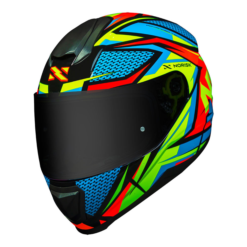 CAPACETE NORISK CAPACETE RAZOR SHARP AMARELO - Imagem 4