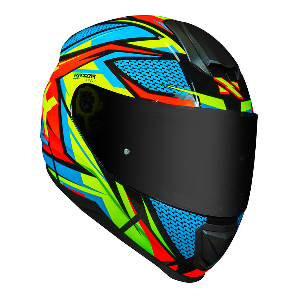 CAPACETE NORISK CAPACETE RAZOR SHARP AMARELO - Imagem 5