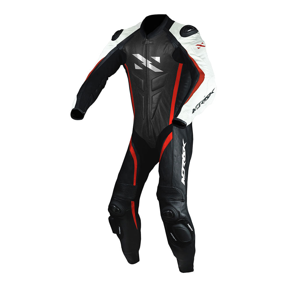 MACACÃO NORISK SS CINZA/PRETO/VERMELHO - Imagem 2