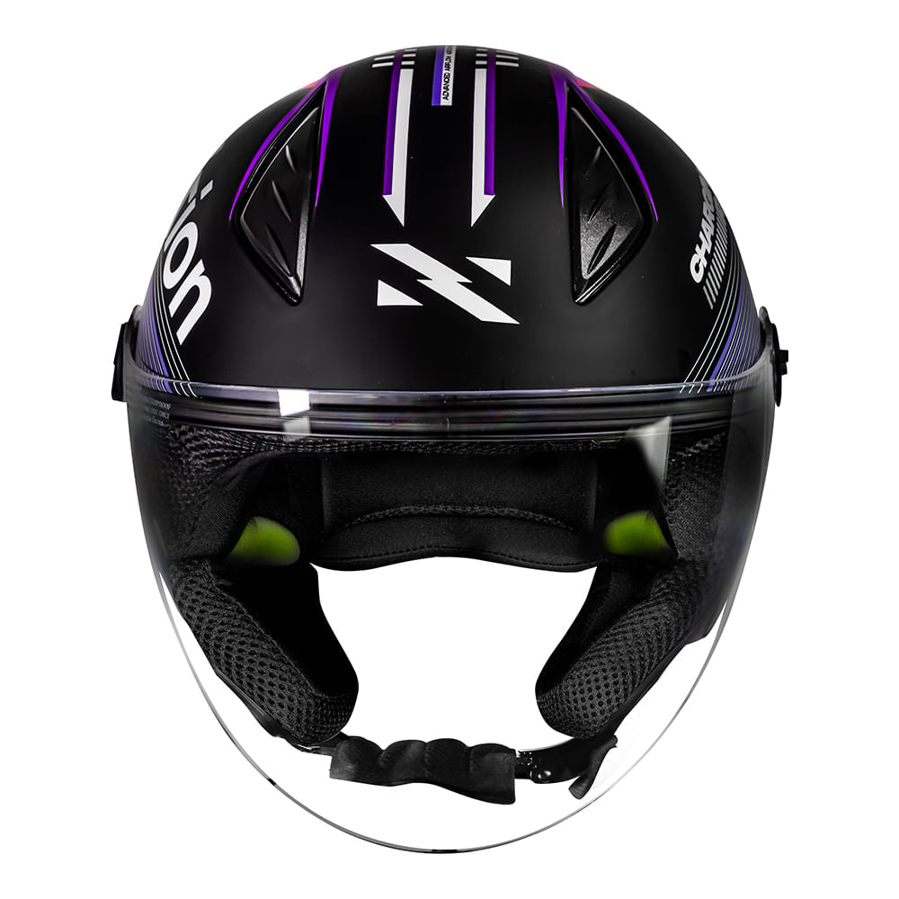 CAPACETE NORISK NEO VIZION ROXO - Imagem 2