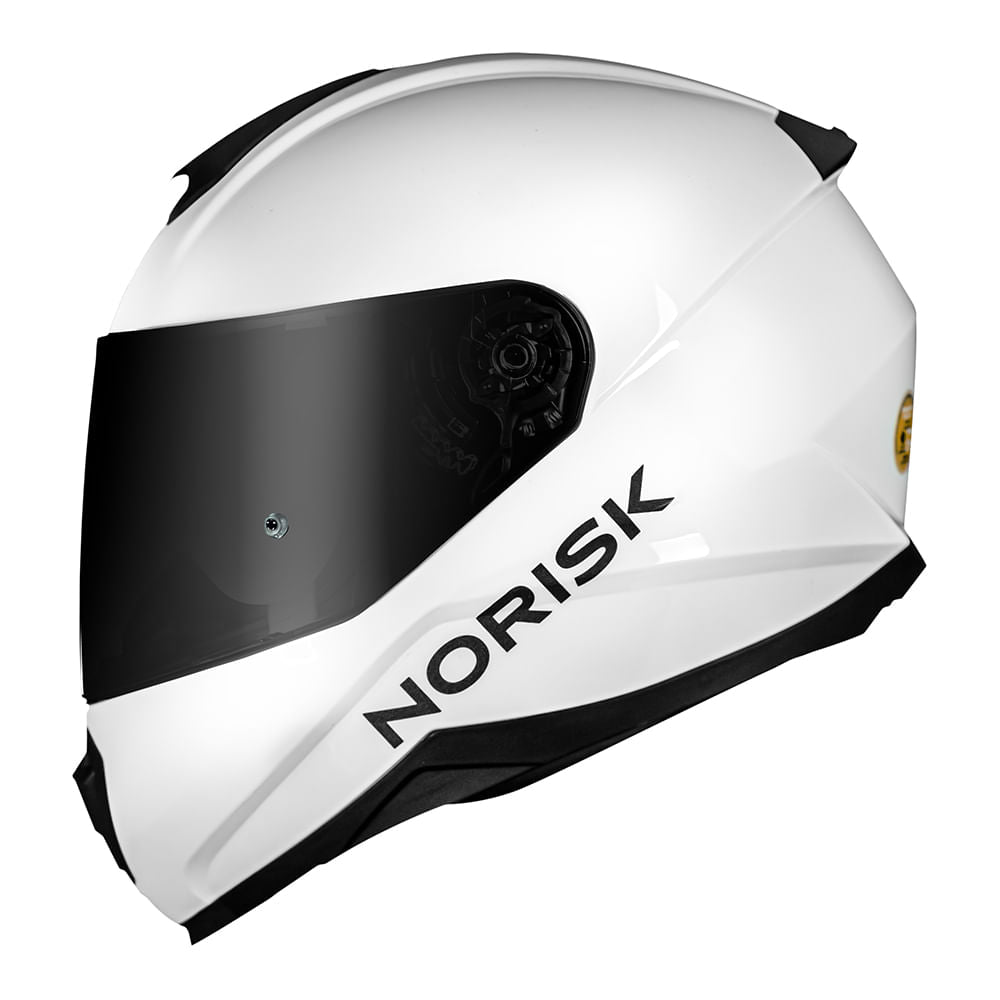 CAPACETE NORISK RAZOR MONOCOLOR BRANCO - Imagem 2