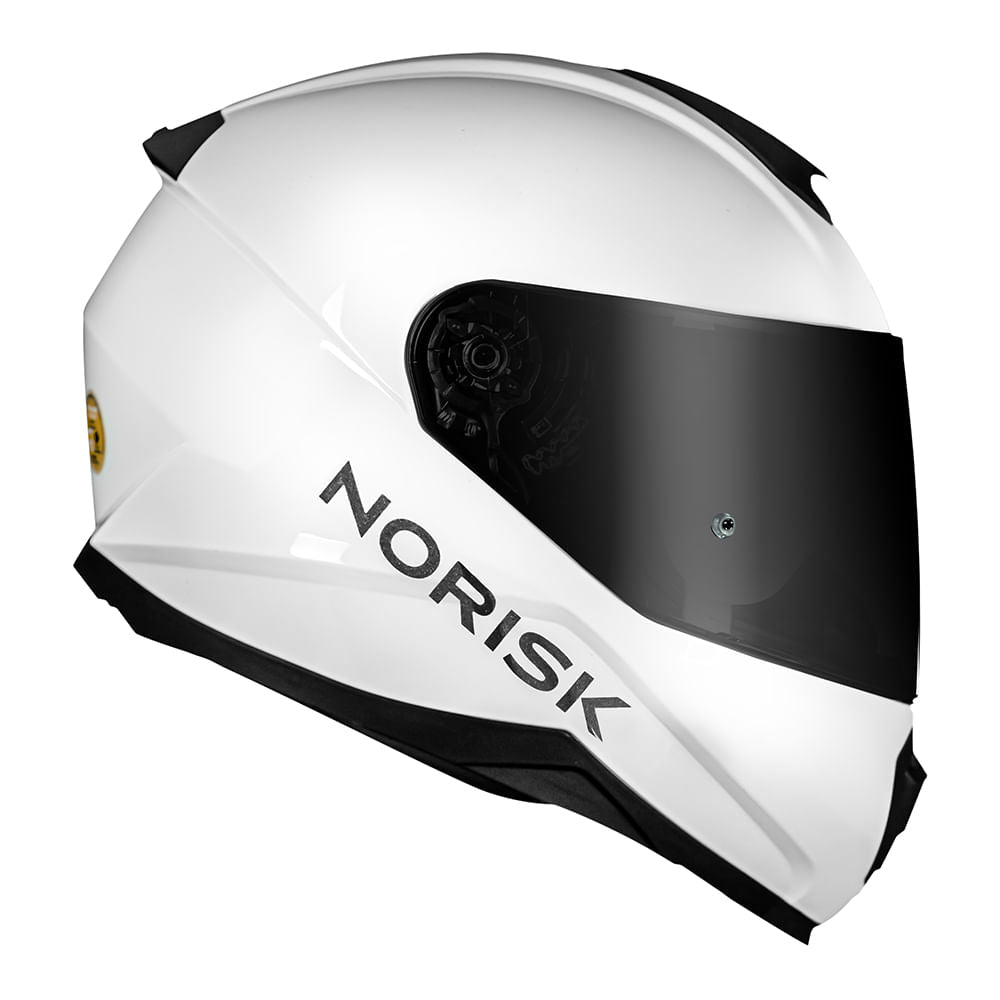CAPACETE NORISK RAZOR MONOCOLOR BRANCO