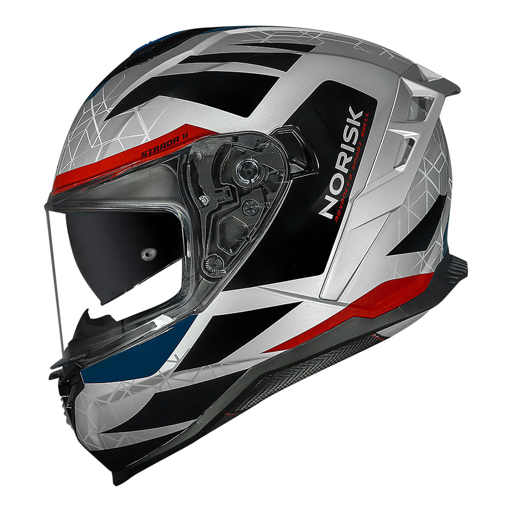 CAPACETE NORISK STRADA II EVOQUE AZUL - Imagem 2