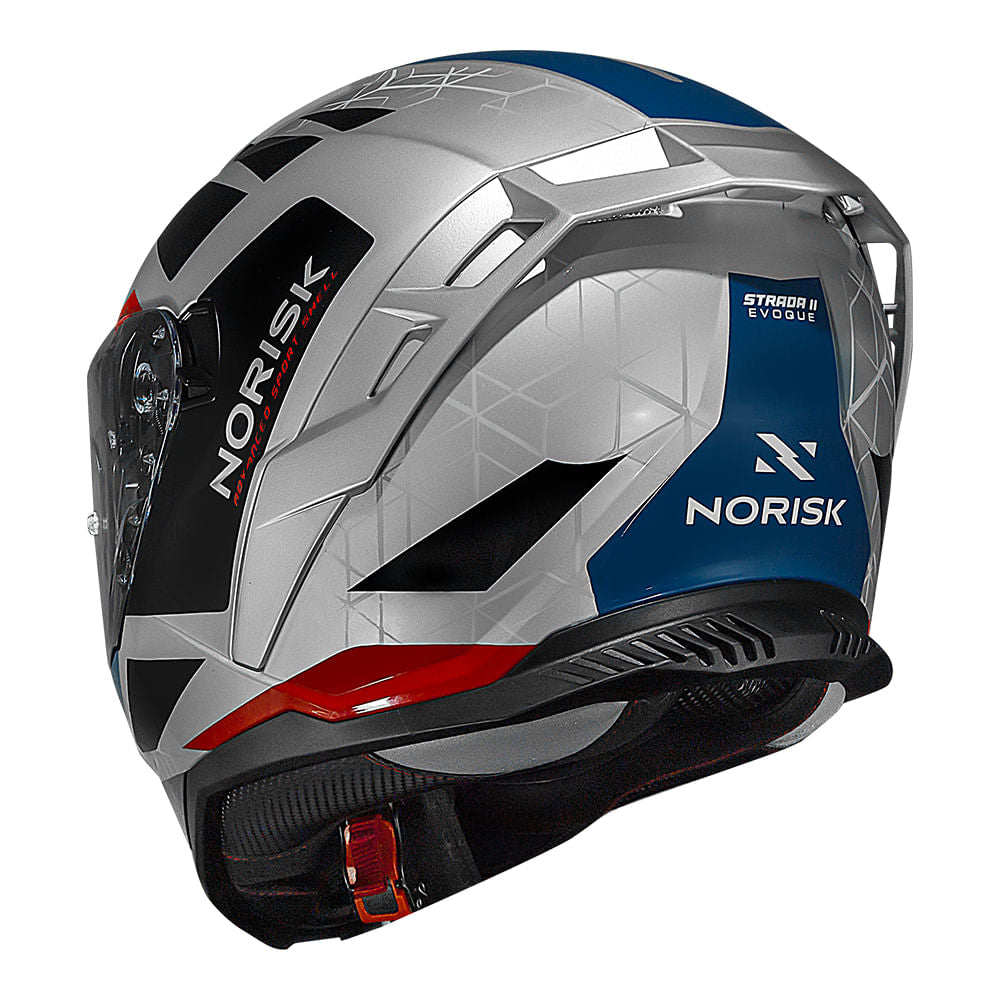 CAPACETE NORISK STRADA II EVOQUE AZUL - Imagem 8