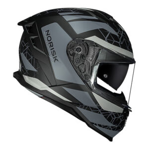 CAPACETE NORISK STRADA II EVOQUE CINZA FOSCO