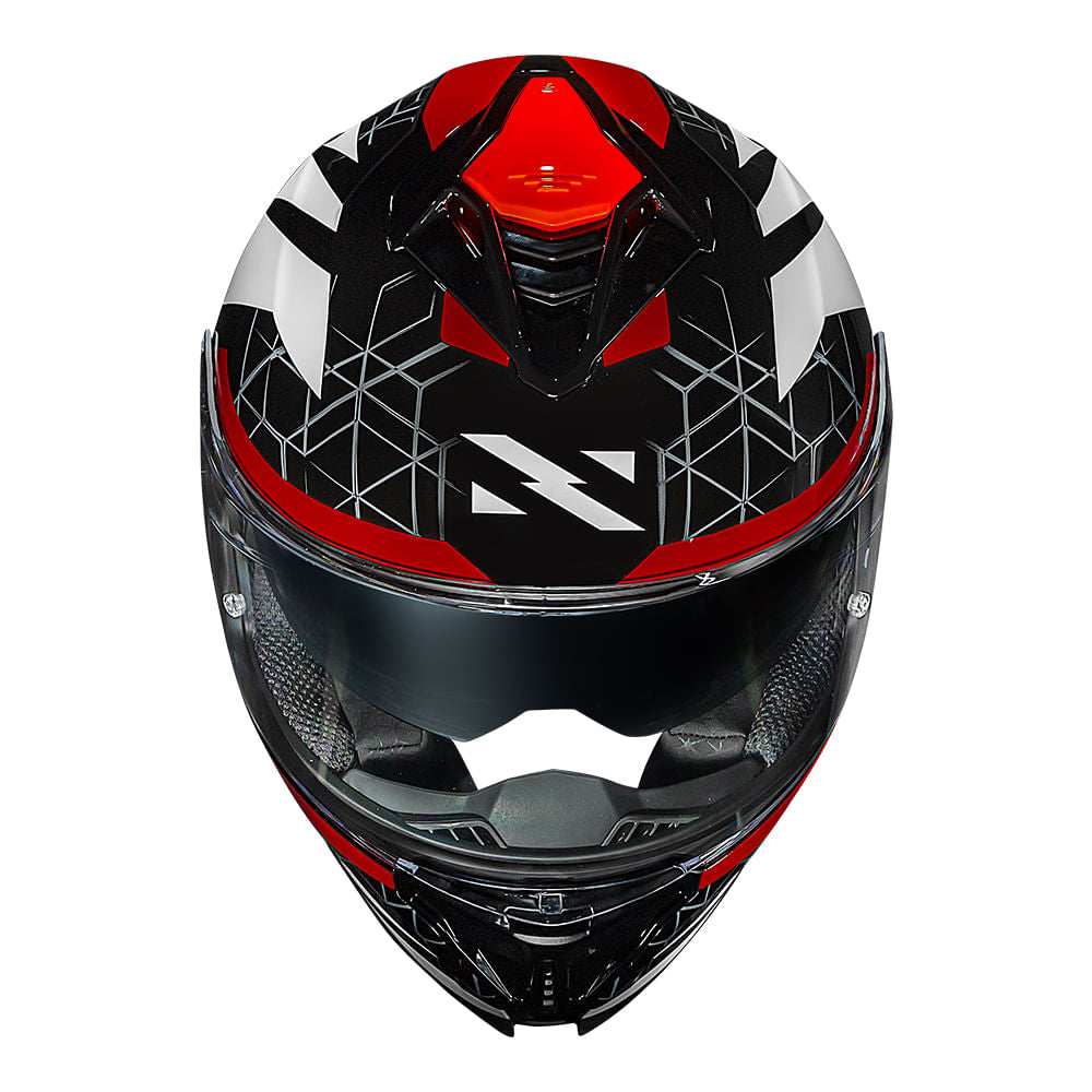 CAPACETE NORISK STRADA II EVOQUE VERMELHO - Imagem 6