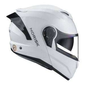 CAPACETE NORISK FORCE II MONOCOLOR BRANCO