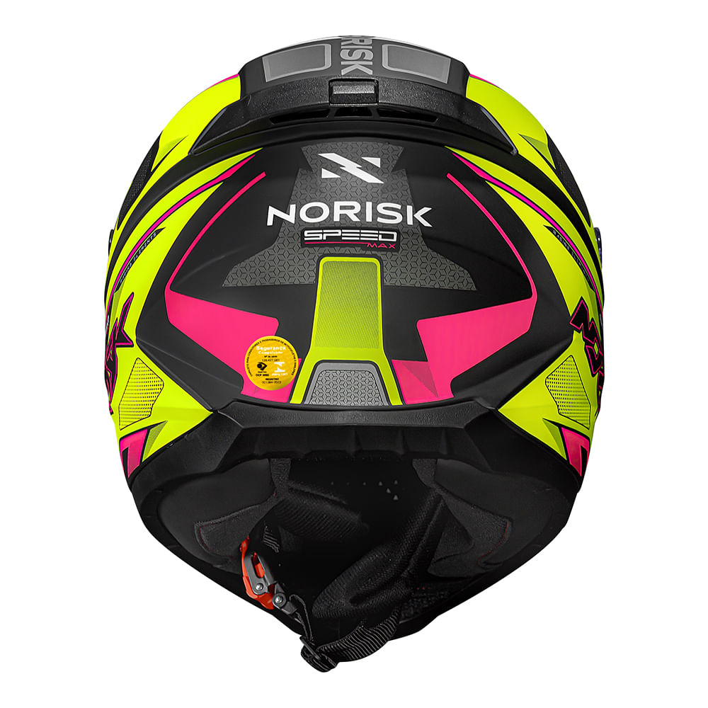 CAPACETE NORISK RAZOR SPEEDMAX FOSCO AMARELO - Imagem 10