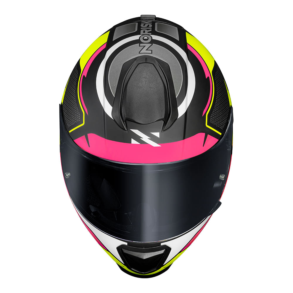 CAPACETE NORISK RAZOR SPEEDMAX FOSCO AMARELO - Imagem 3