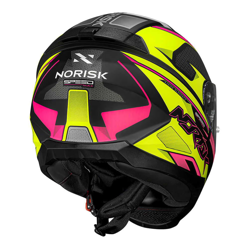 CAPACETE NORISK RAZOR SPEEDMAX FOSCO AMARELO - Imagem 7