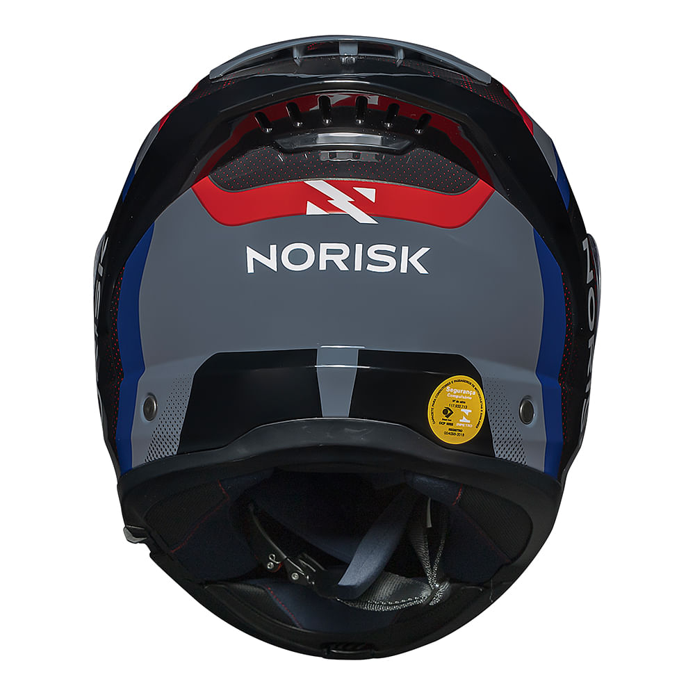 CAPACETE NORISK FORCE II KORE AZUL - Imagem 3
