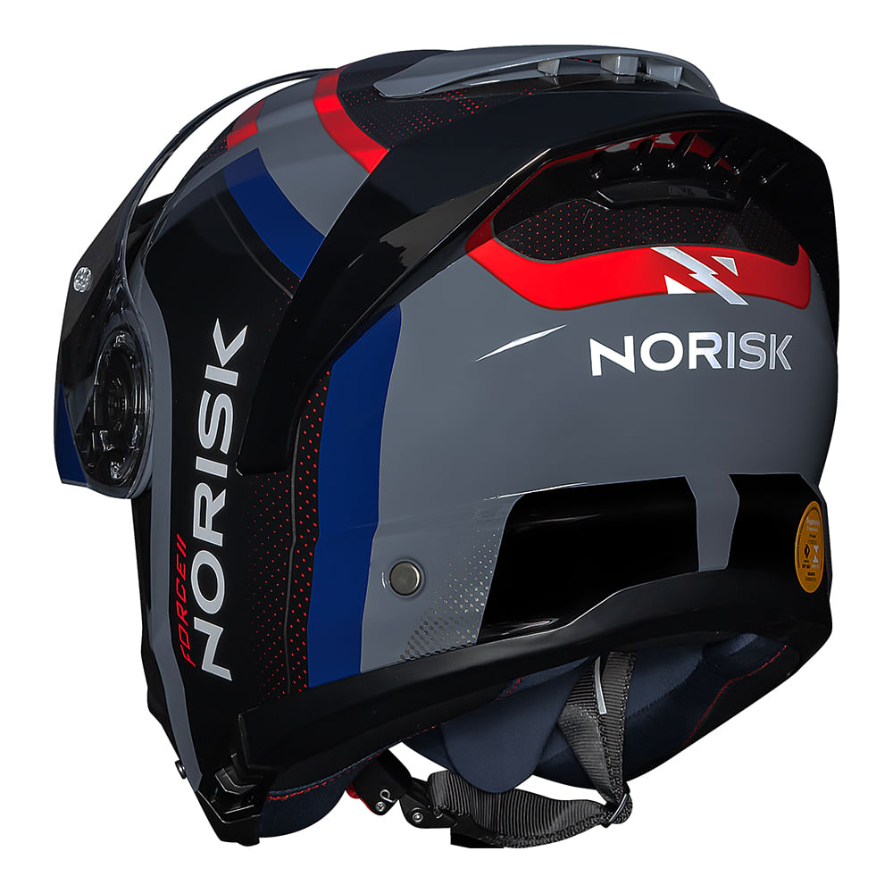 CAPACETE NORISK FORCE II KORE AZUL - Imagem 14