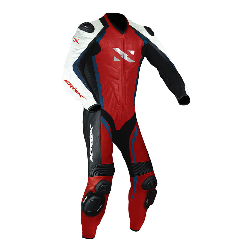 MACACÃO NORISK SS PRETO/VERMELHO/BRANCO