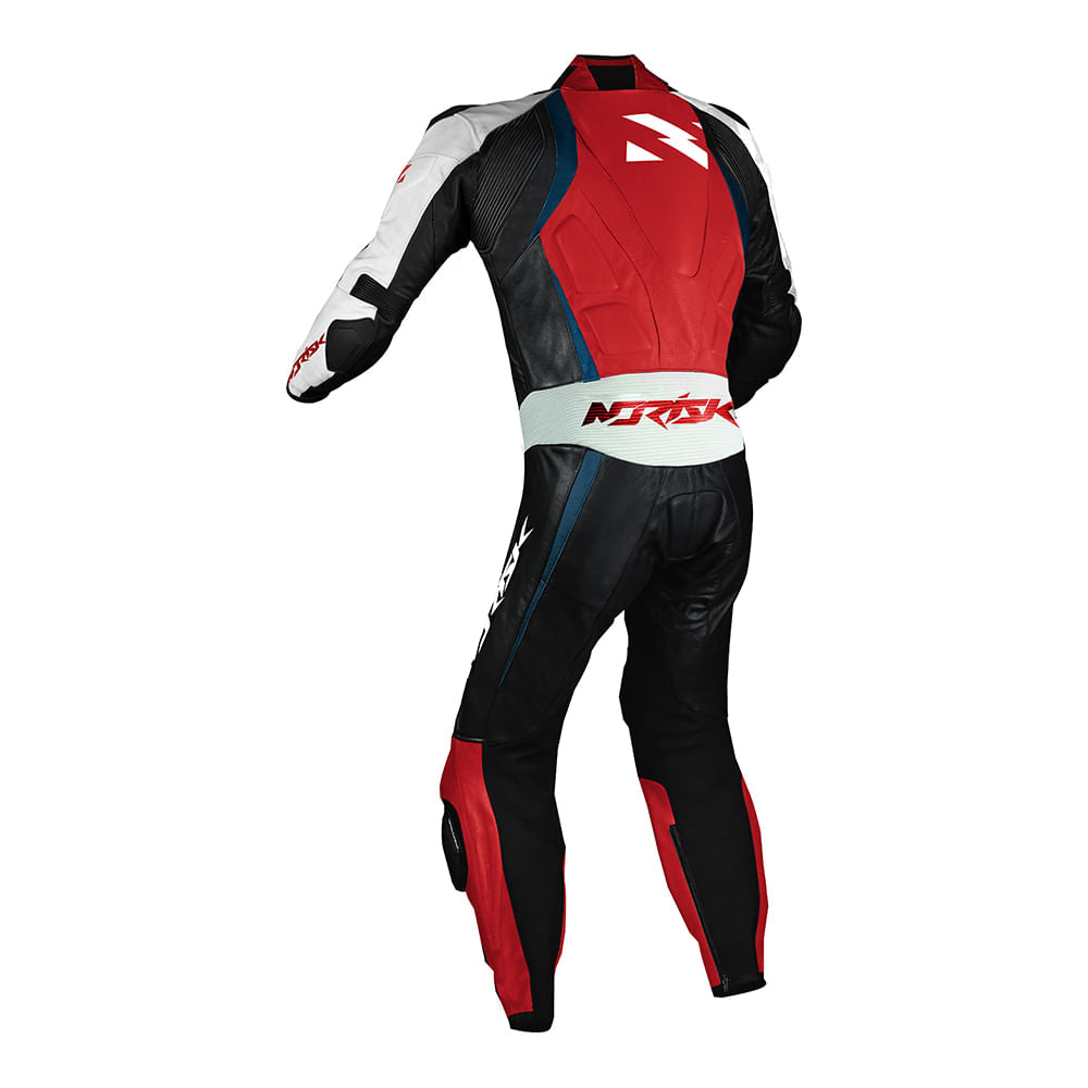 MACACÃO NORISK SS PRETO/VERMELHO/BRANCO - Imagem 3