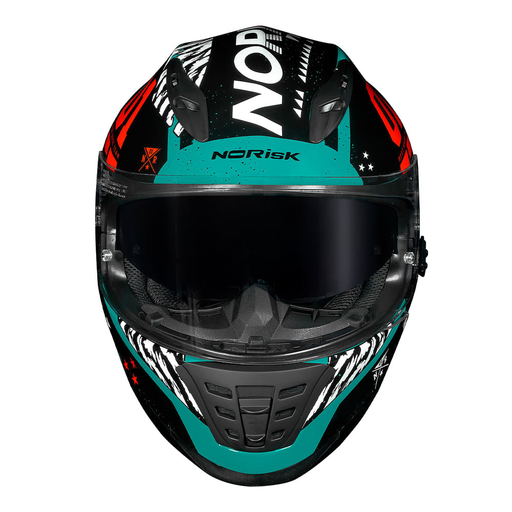 CAPACETE NORISK SOUL TOKYO PRETO - Imagem 2