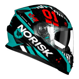 CAPACETE NORISK SOUL TOKYO PRETO