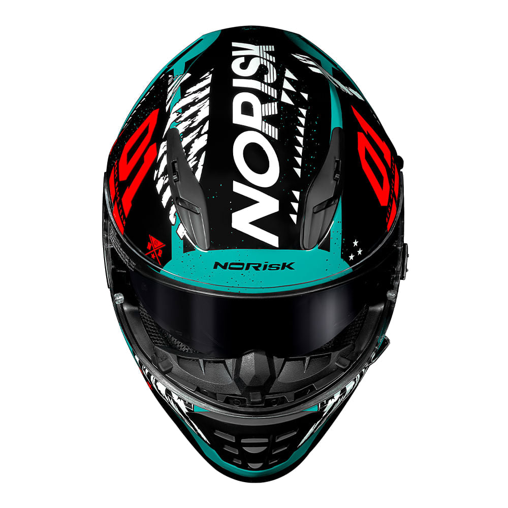 CAPACETE NORISK SOUL TOKYO PRETO - Imagem 5