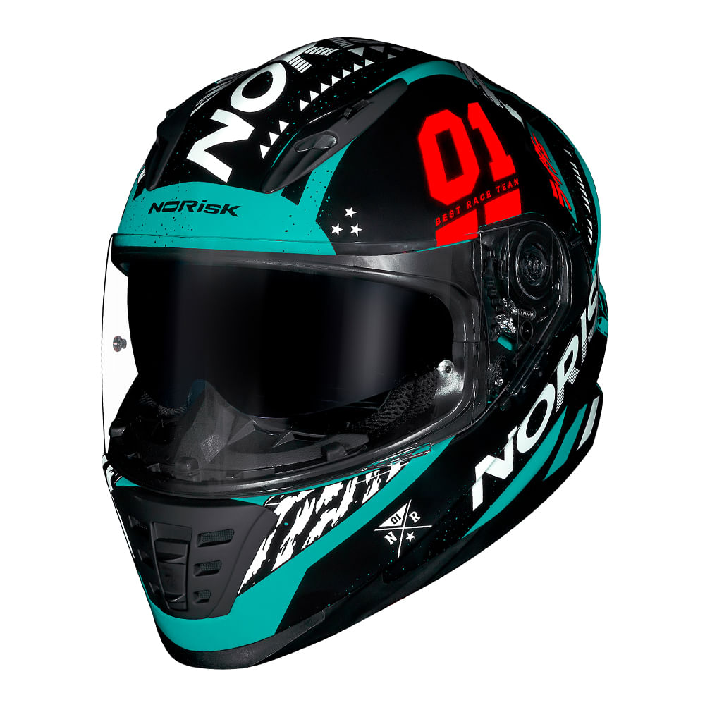 CAPACETE NORISK SOUL TOKYO PRETO - Imagem 6