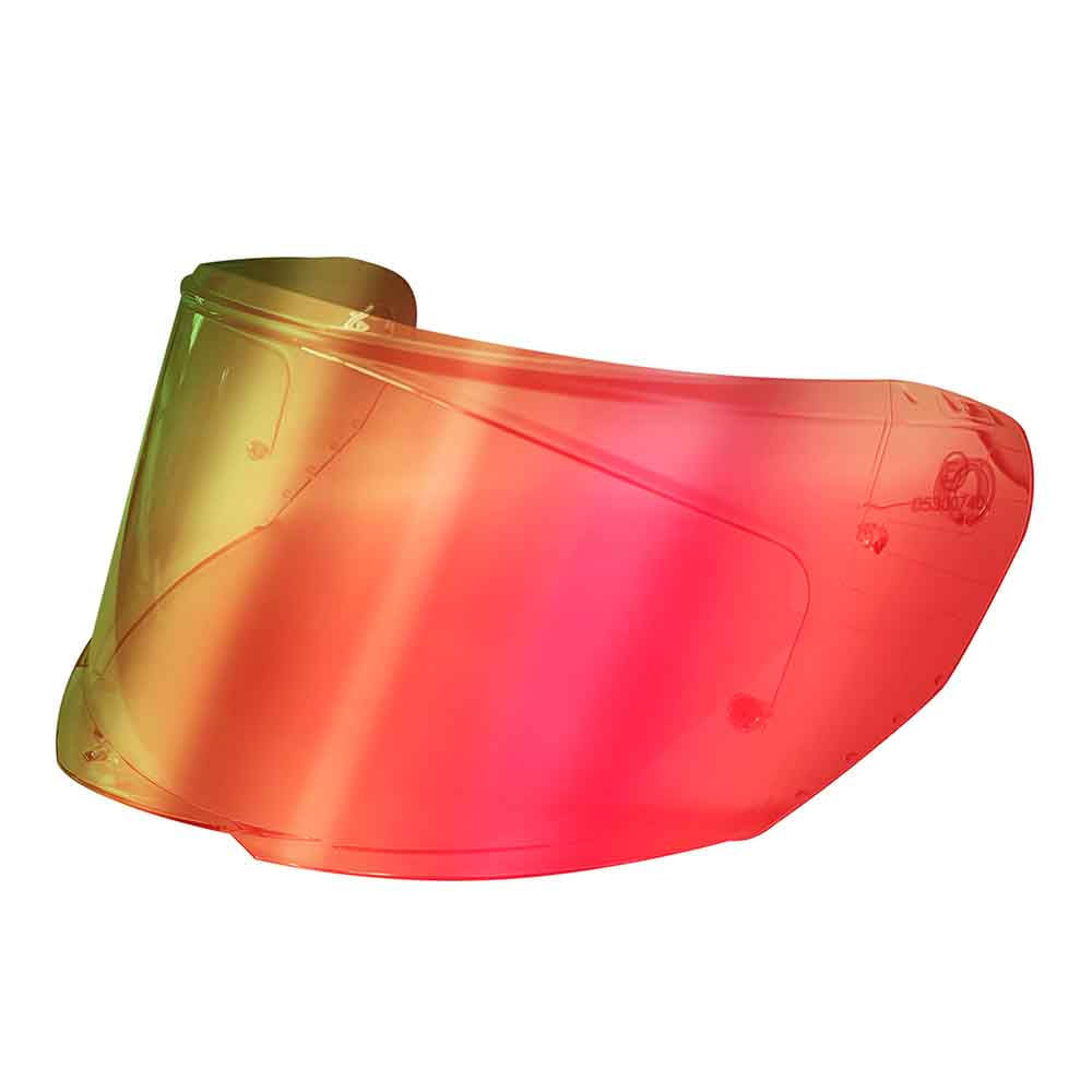 VISEIRA VERMELHA NORISK CAPACETE CARBON R