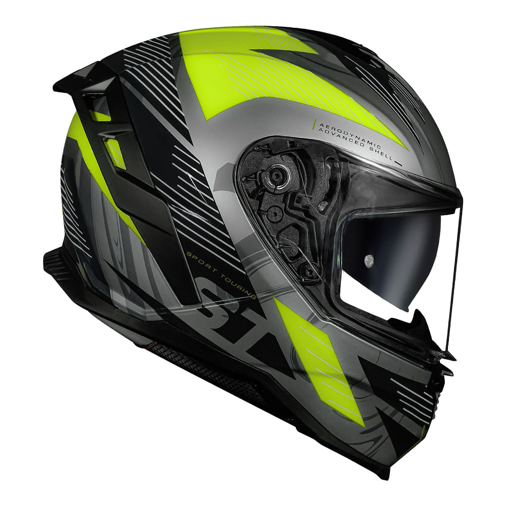 CAPACETE NORISK STRADA II ST TITANIUM