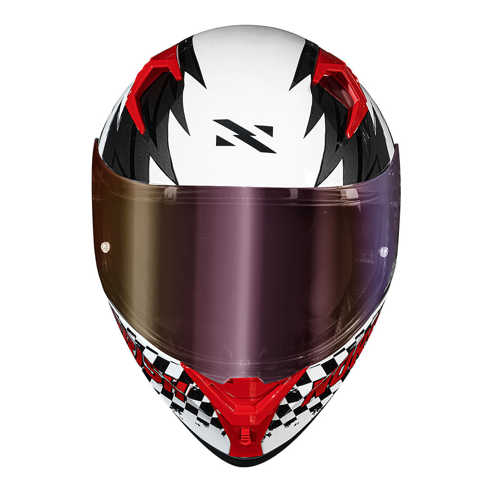 CAPACETE NORISK FLOW DAYTONA BRANCO - Imagem 8