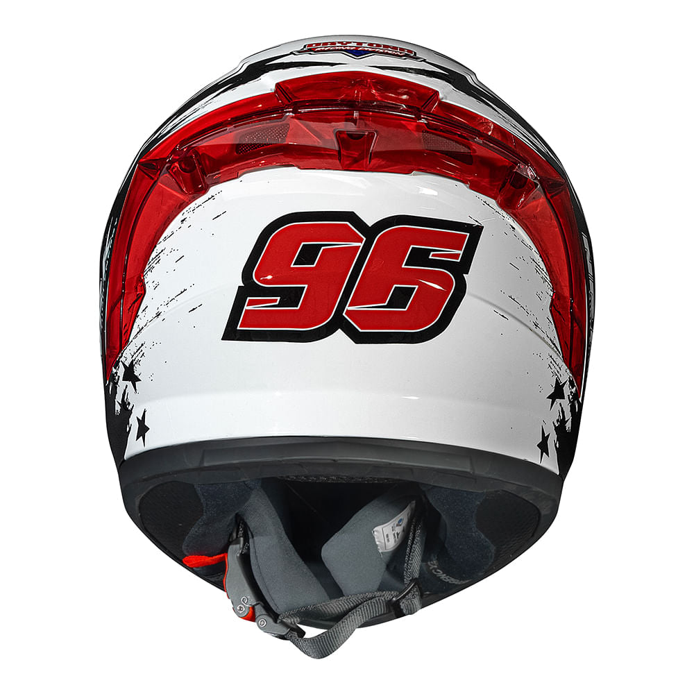 CAPACETE NORISK FLOW DAYTONA BRANCO - Imagem 9