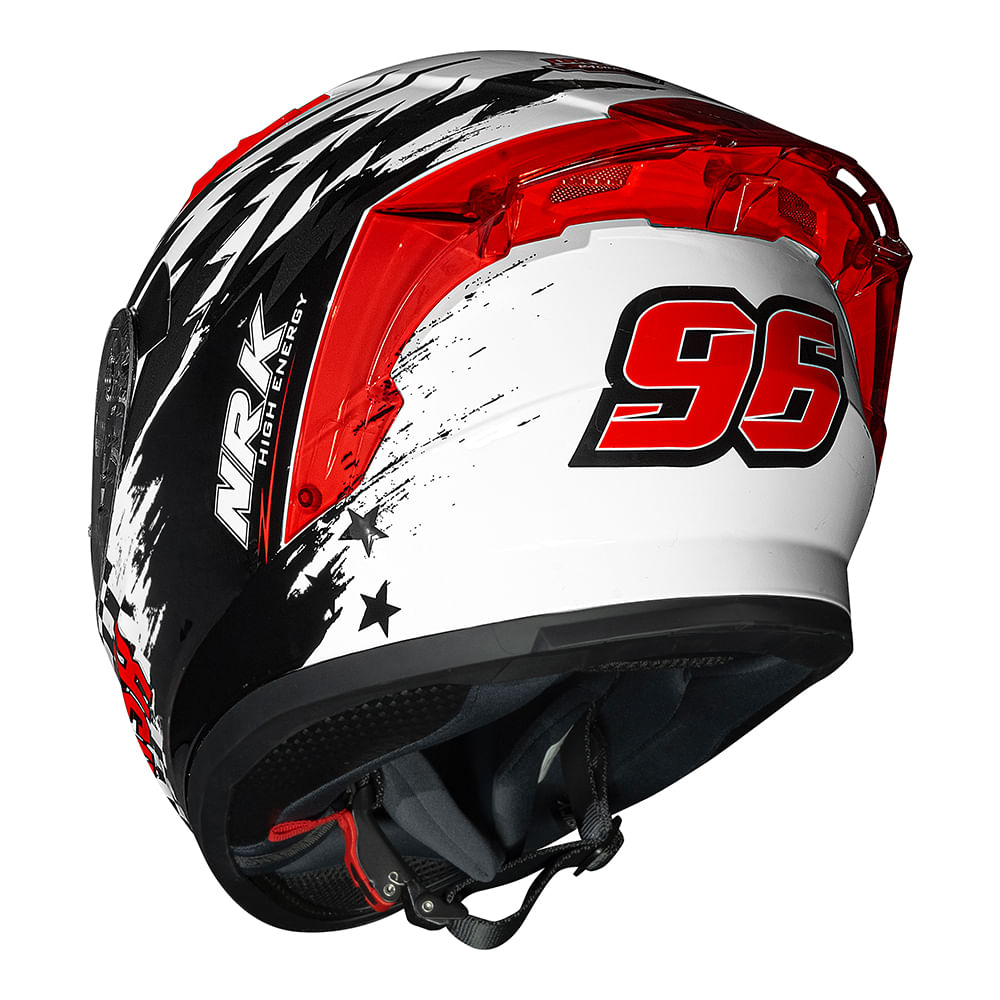 CAPACETE NORISK FLOW DAYTONA BRANCO - Imagem 5