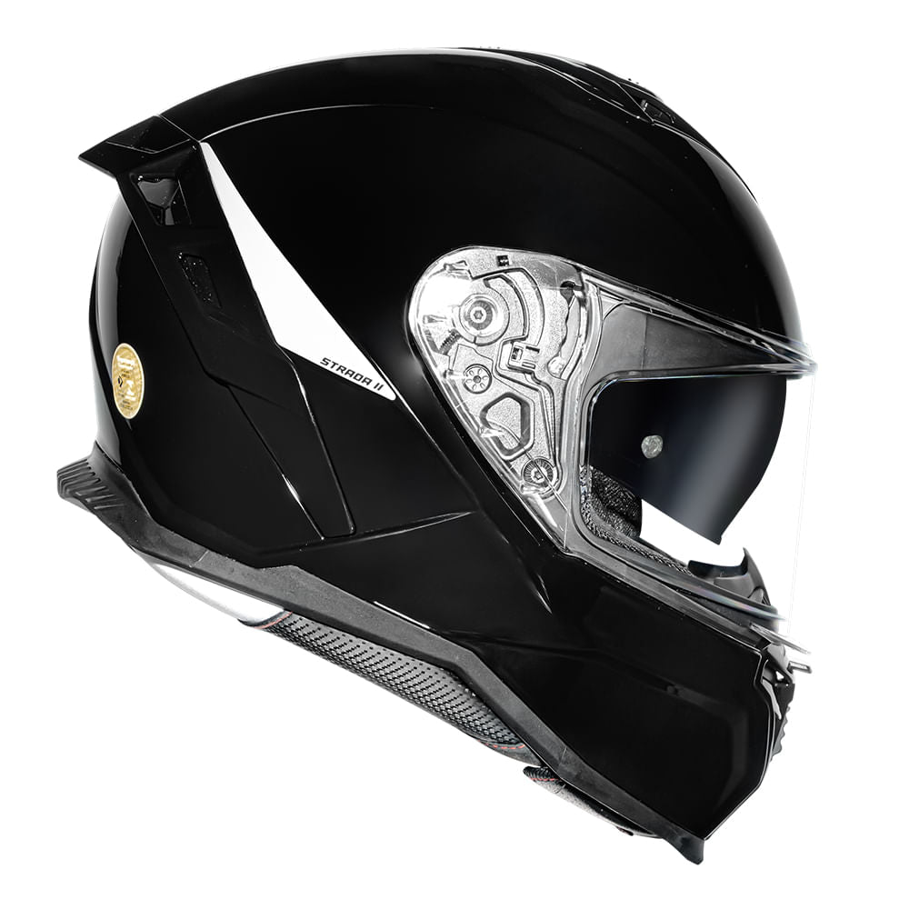CAPACETE NORISK STRADA II MONOCOLOR PRETO