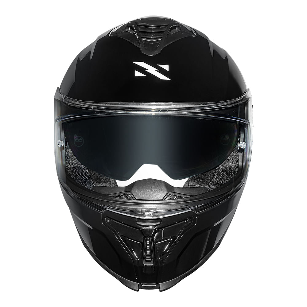CAPACETE NORISK STRADA II MONOCOLOR PRETO - Imagem 4