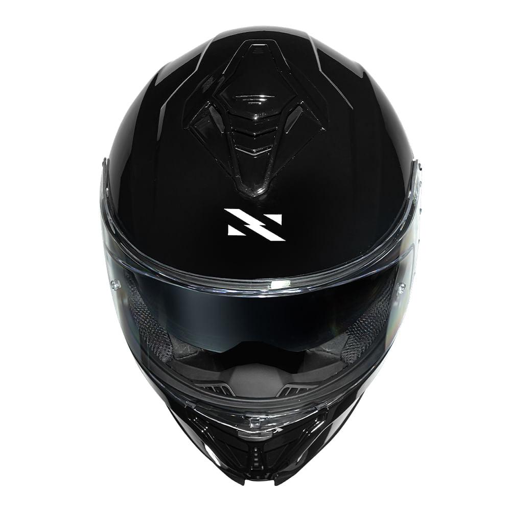 CAPACETE NORISK STRADA II MONOCOLOR PRETO - Imagem 5