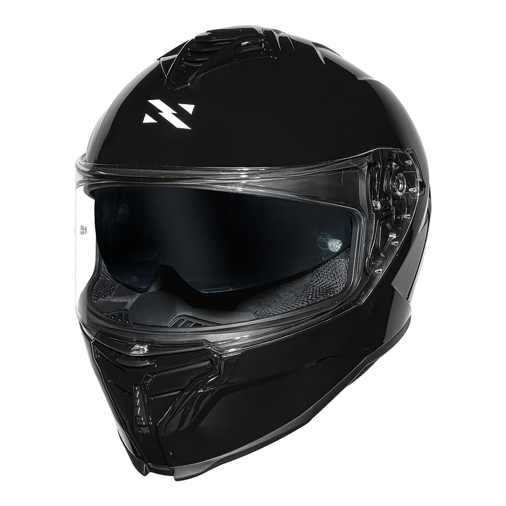 CAPACETE NORISK STRADA II MONOCOLOR PRETO - Imagem 7