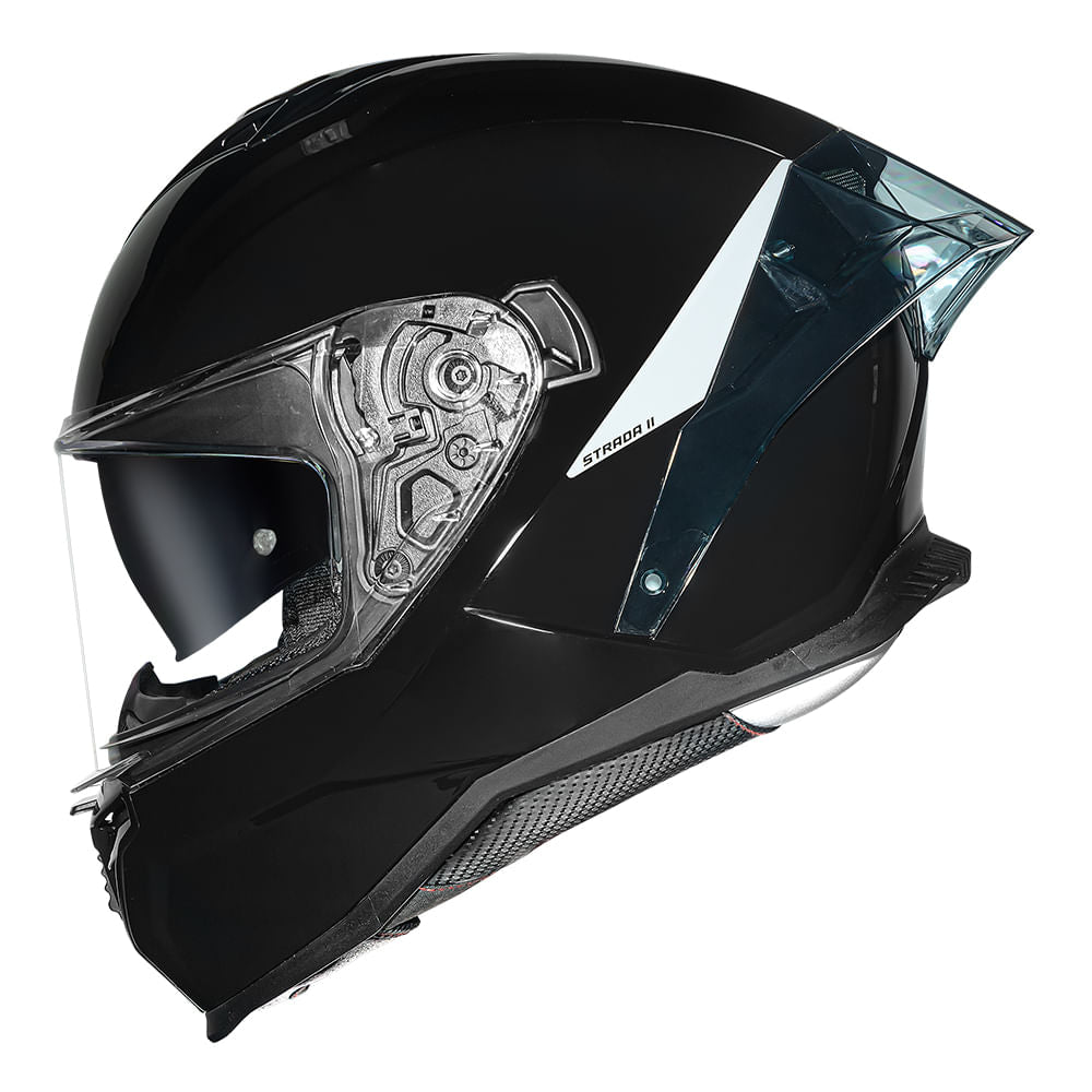 CAPACETE NORISK STRADA II MONOCOLOR PRETO - Imagem 10