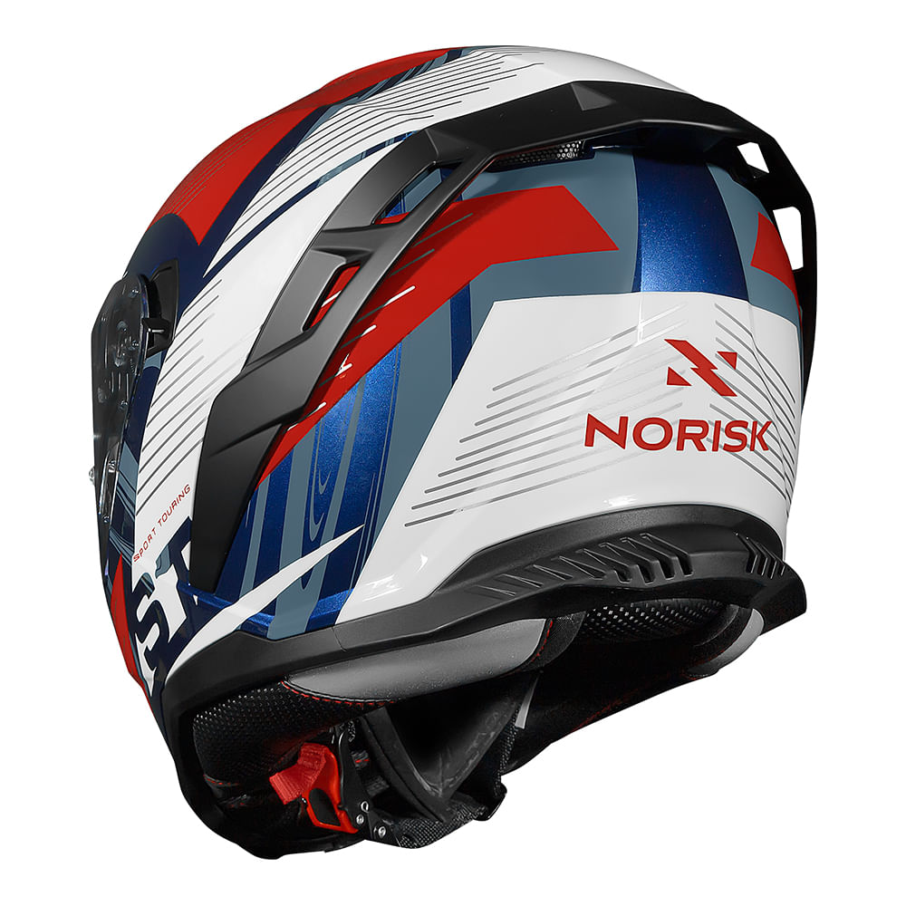 CAPACETE NORISK STRADA II ST AZUL - Imagem 8