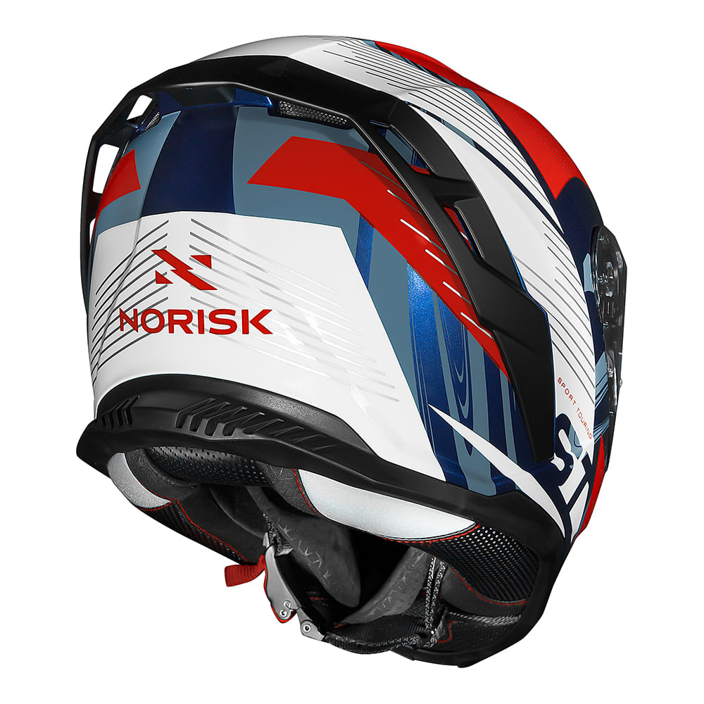 CAPACETE NORISK STRADA II ST AZUL - Imagem 9