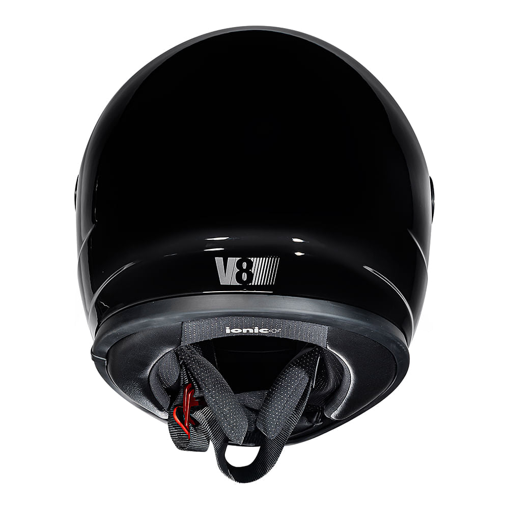 CAPACETE NORISK V8 MONOCOLOR PRETO - Imagem 2