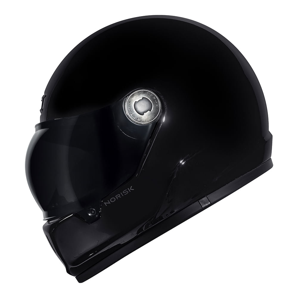 CAPACETE NORISK V8 MONOCOLOR PRETO - Imagem 3
