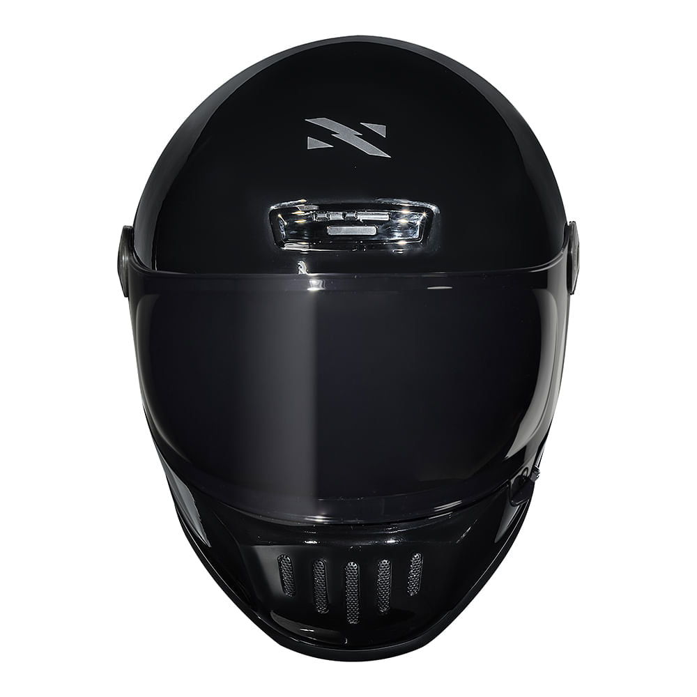 CAPACETE NORISK V8 MONOCOLOR PRETO - Imagem 4