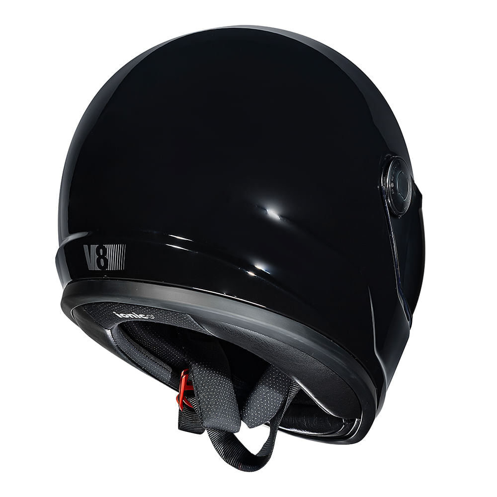 CAPACETE NORISK V8 MONOCOLOR PRETO - Imagem 5