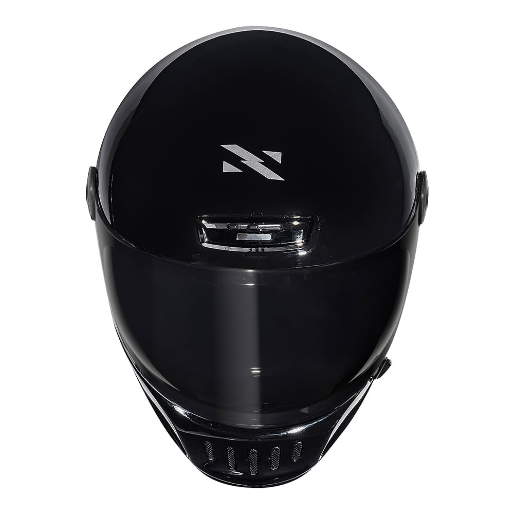 CAPACETE NORISK V8 MONOCOLOR PRETO - Imagem 9