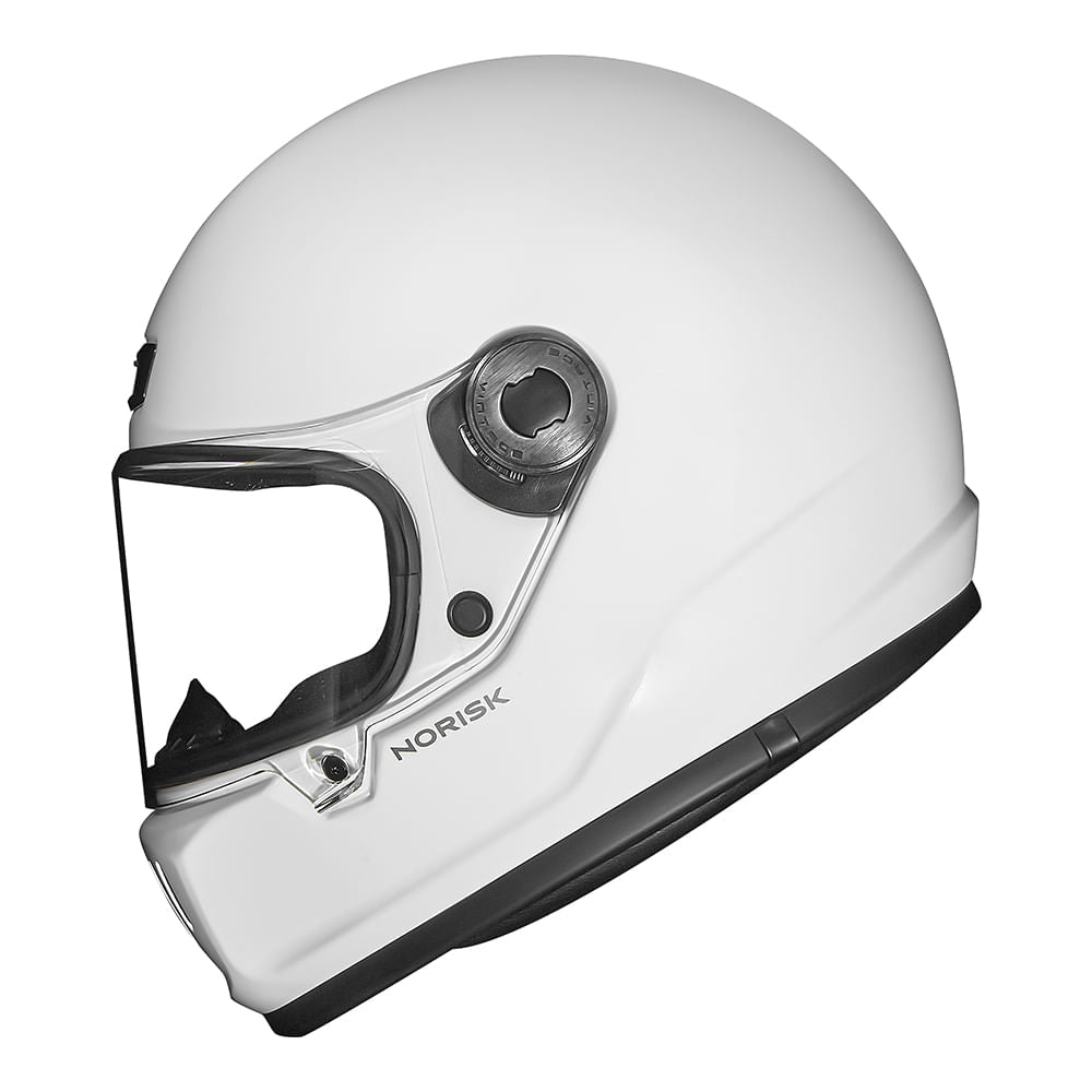 CAPACETE NORISK V8 MONOCOLOR BRANCO - Imagem 9