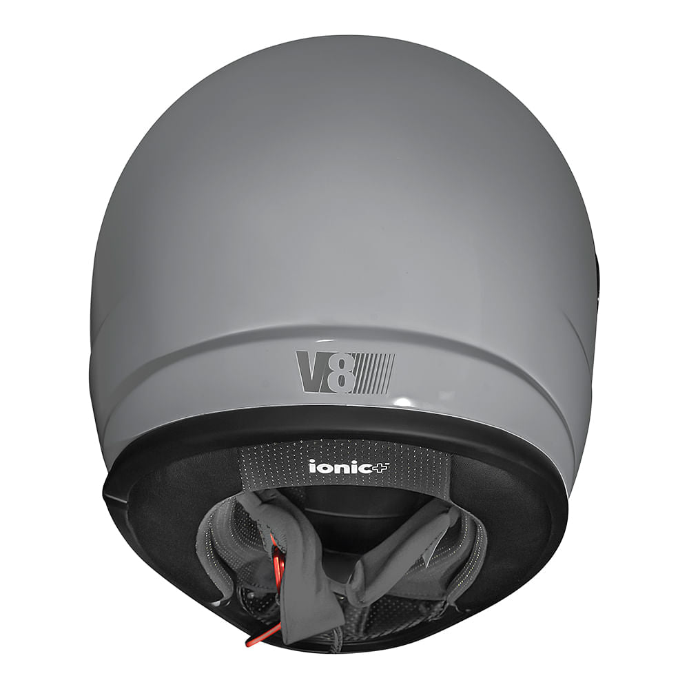 CAPACETE NORISK V8 MONOCOLOR NARDO GREY - Imagem 2